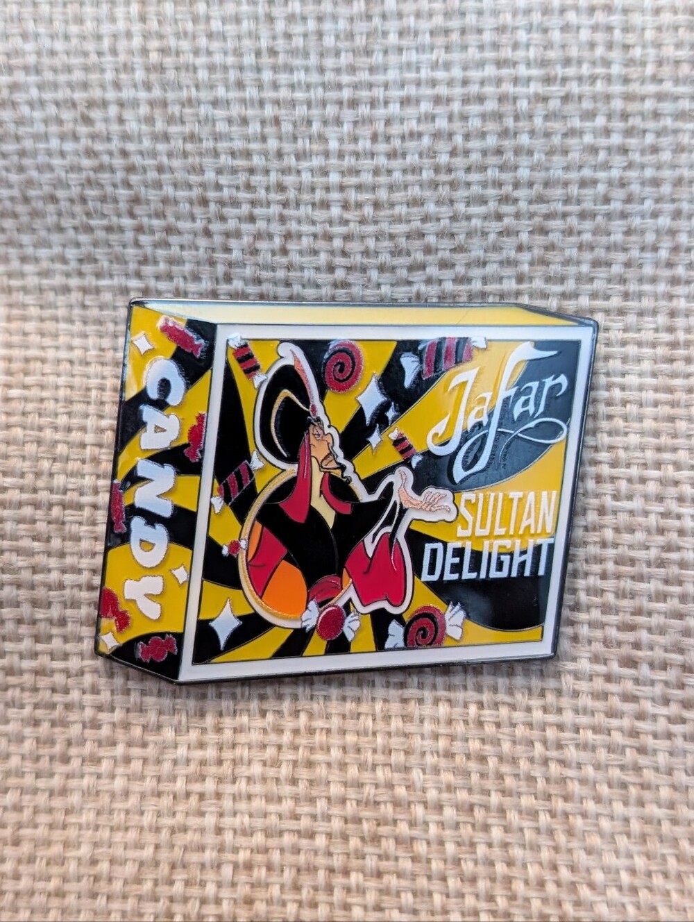 Jafar pin Loungefly Disney Villains Candy Box
